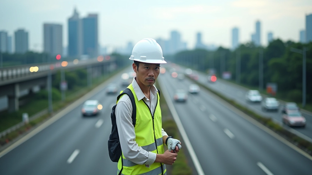Transport corridor development project with smart infrastructure systems